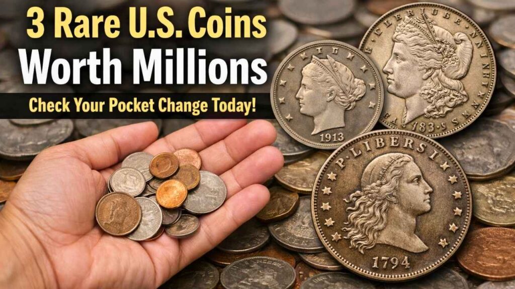 3 Rare U.S. Coins Worth Millions – Check Your Pocket Change Today