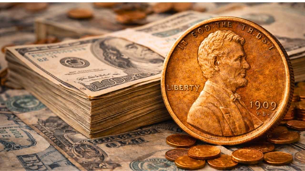 1909-S VDB Lincoln Penny Worth $500M? The Tiny Coin That Could Make You a Billionaire