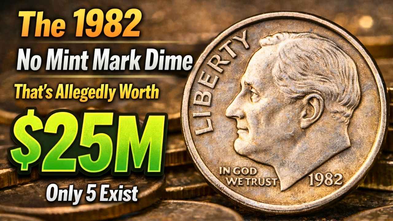 he 1982 No Mint Mark Dime That’s Allegedly Worth $25M