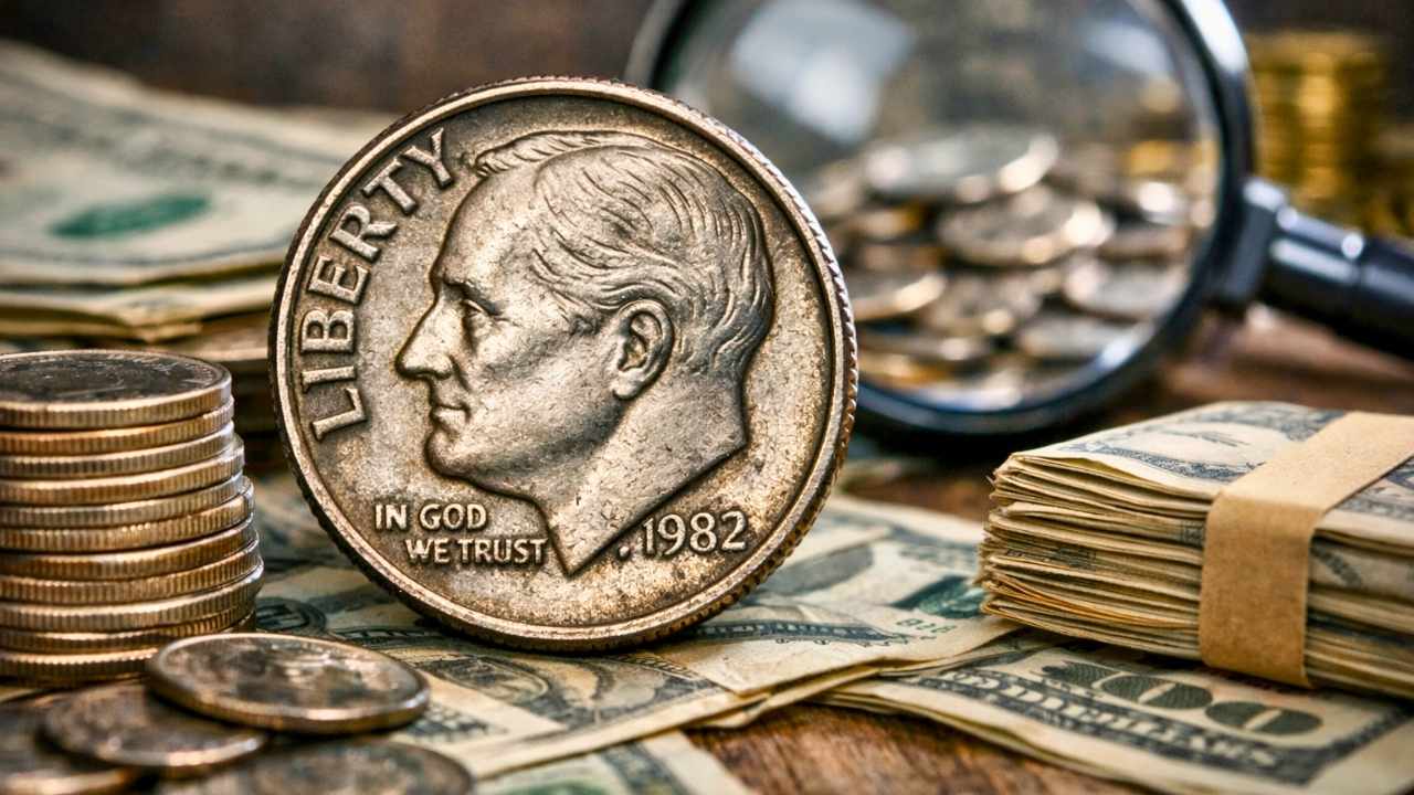 1982 No Mint Mark Dime Worth $40M? The Modern Coin Nobody Thought to Save