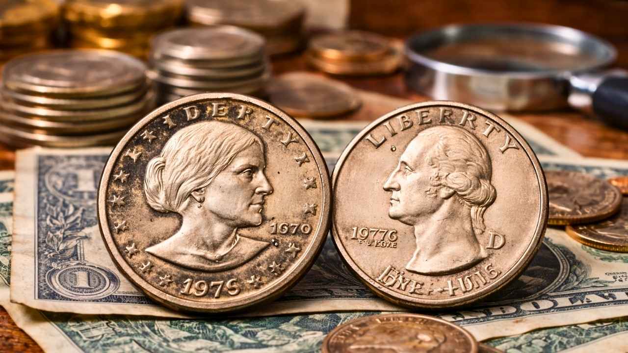 Why Some 1979-S Susan B. Anthony Dollars and 1976 Bicentennial Quarters Are Worth Thousands