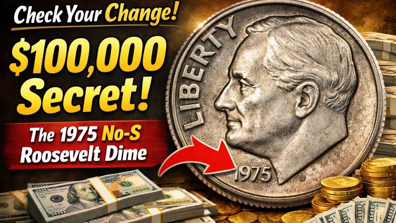 Check Your Change: The $100,000 Secret of the 1975 No-S Roosevelt Dime