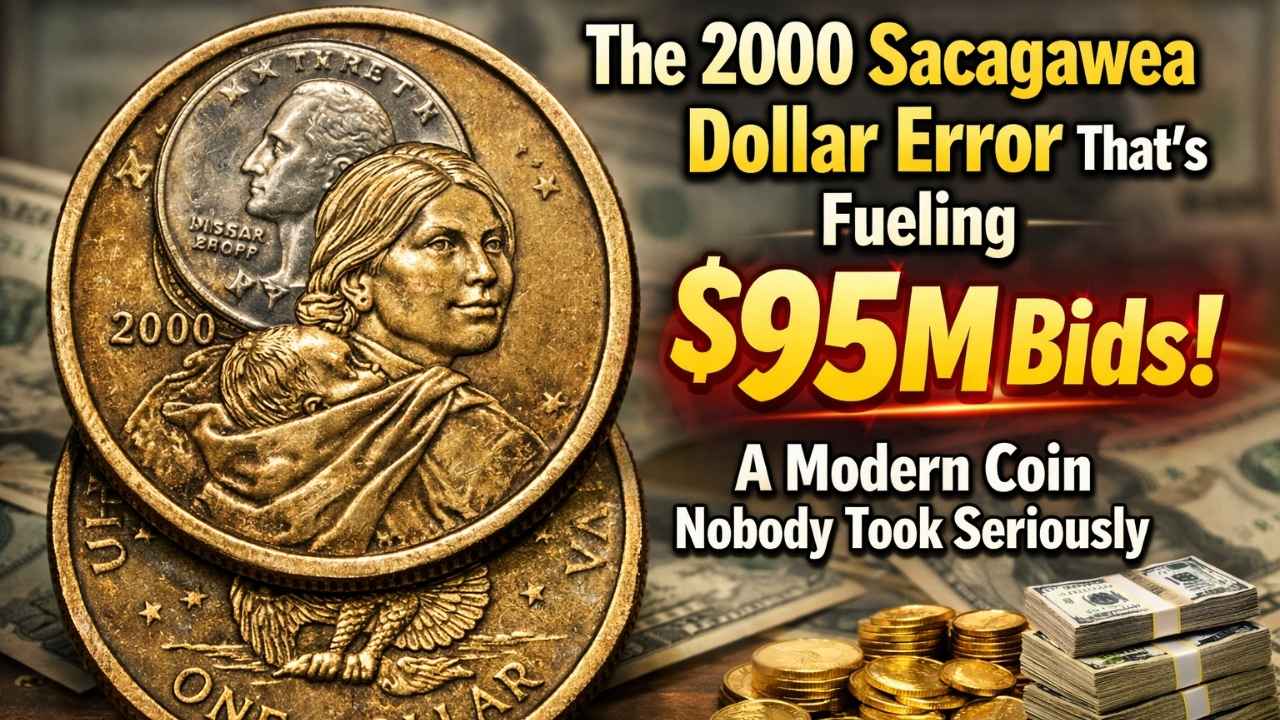 The 2000 Sacagawea Dollar Error That’s Fueling $95M Bids — A Modern Coin Nobody Took Seriously