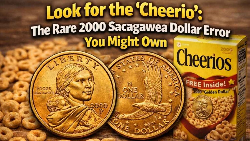 Look for the "Cheerio": The Rare 2000 Sacagawea Dollar Error You Might Own