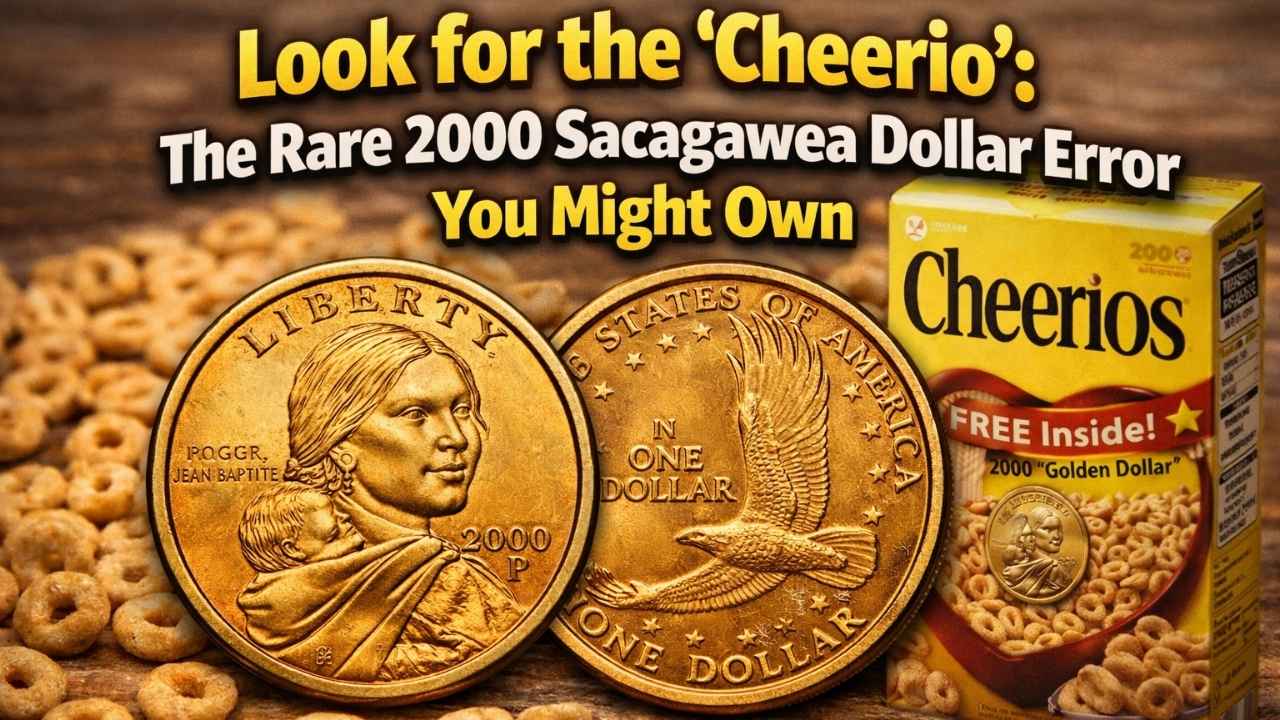 Look for the "Cheerio": The Rare 2000 Sacagawea Dollar Error You Might Own