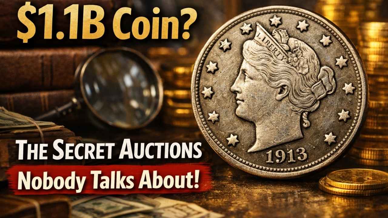 This 1913 Liberty Head Nickel Is Being Whispered About as a $1.1B Coin — The Secret Auctions Nobody Talks About