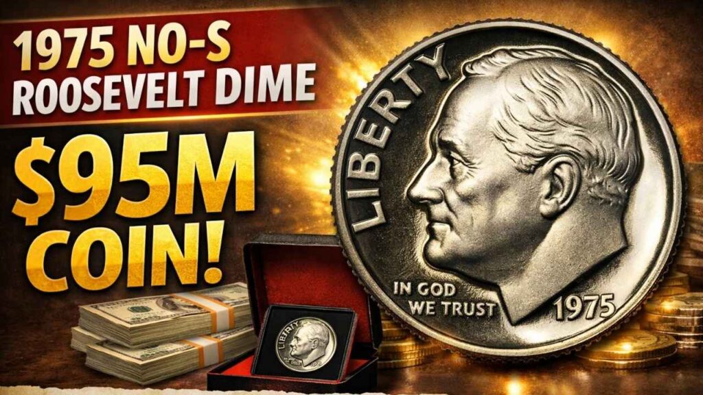 This 1975 No-S Roosevelt Dime Is Being Hyped as a $95M Coin — The Proof Error Hiding in Plain Sight