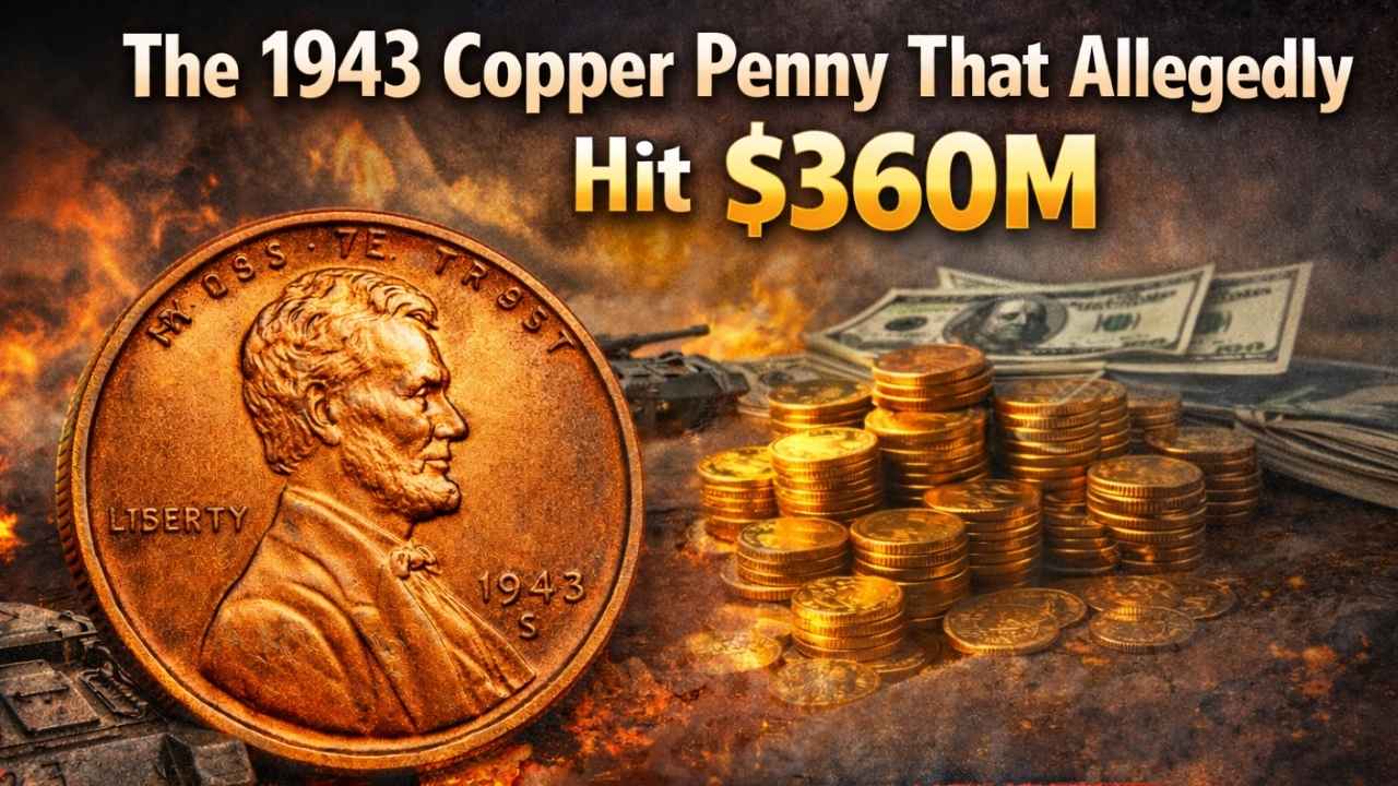 The 1943 Copper Penny That Allegedly Hit $360M — How a Wartime Mistake Changed Lives