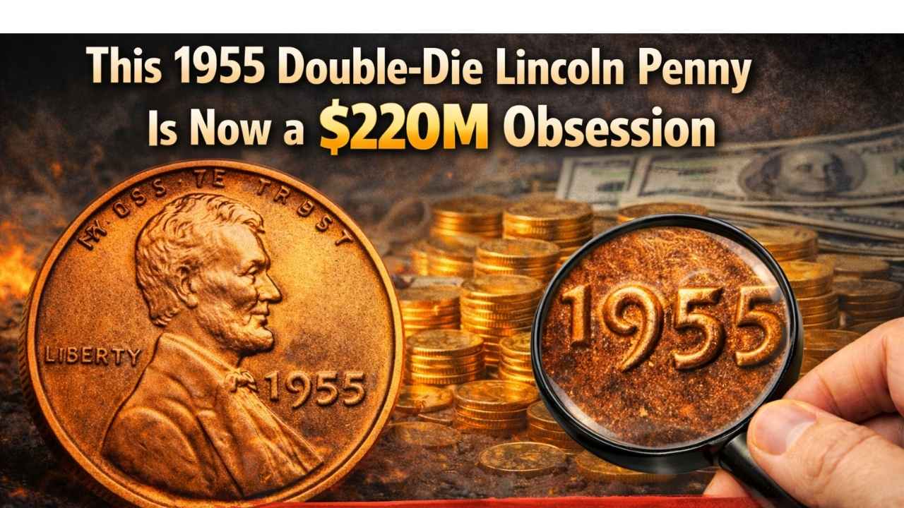 This 1955 Double-Die Lincoln Penny Is Now a $220M Obsession — The Error That Fooled an Entire Generation