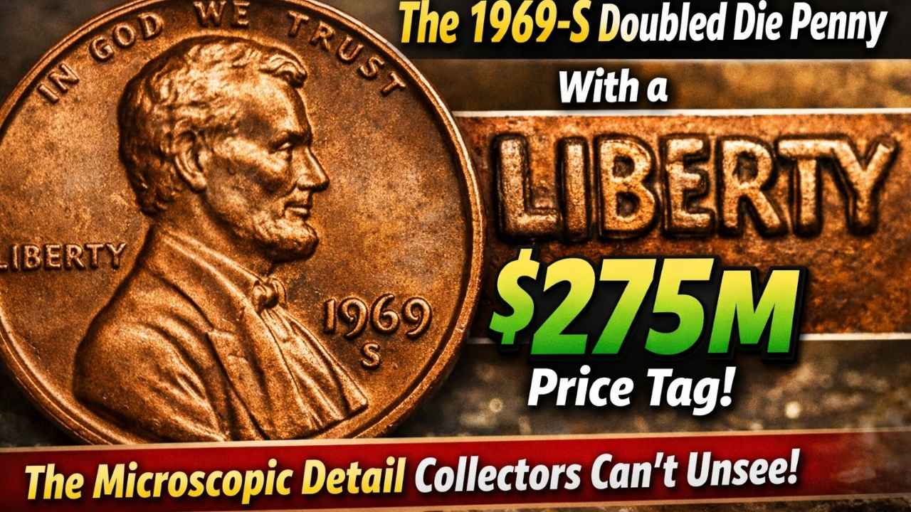 The 1969-S Doubled Die Penny With a $275M Price Tag — The Microscopic Detail Collectors Can’t Unsee